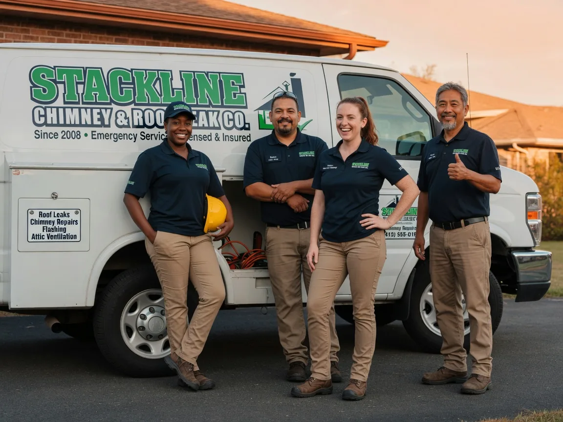 Chimney flashing repair company in Weston, ID